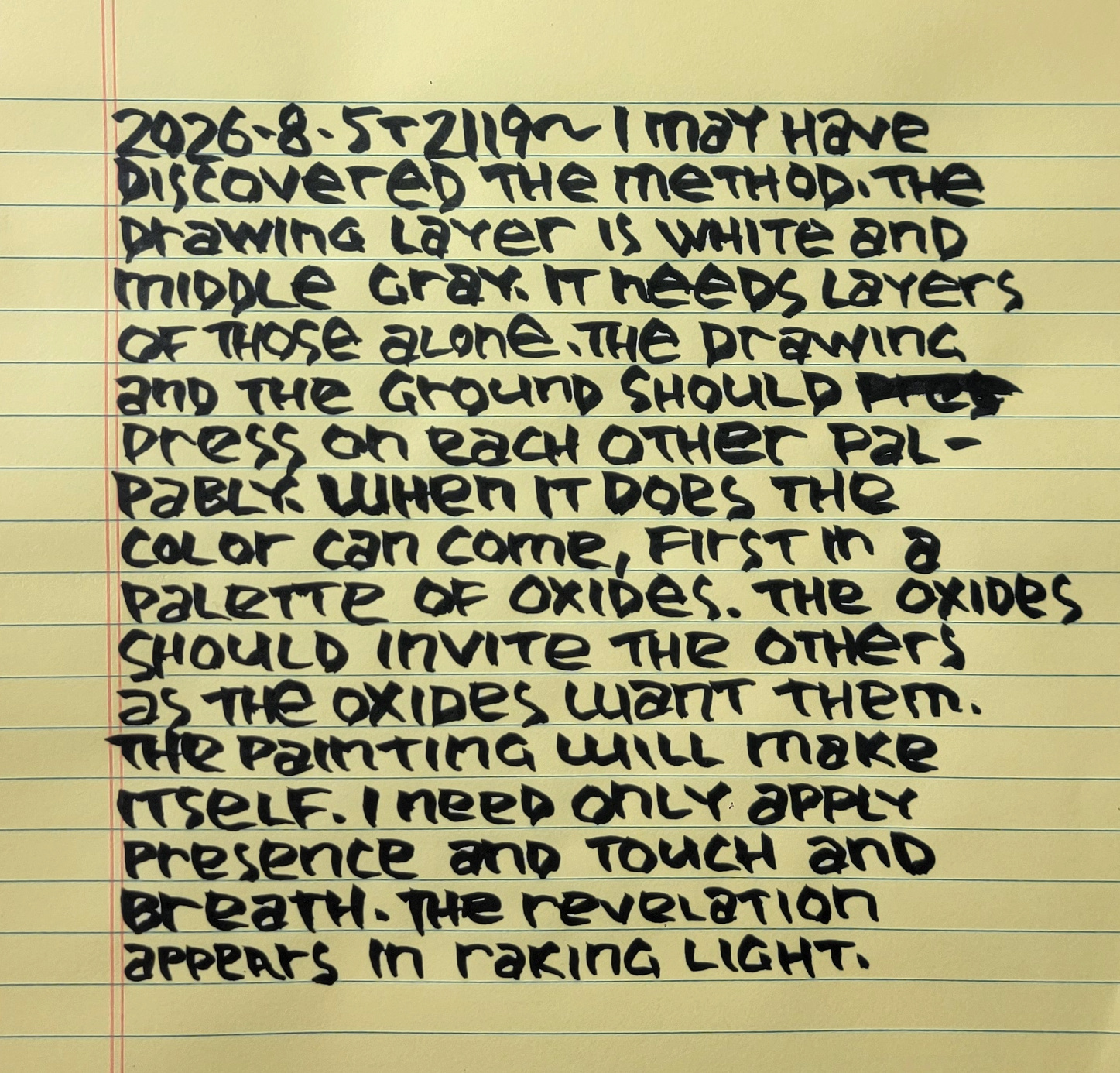Journal page