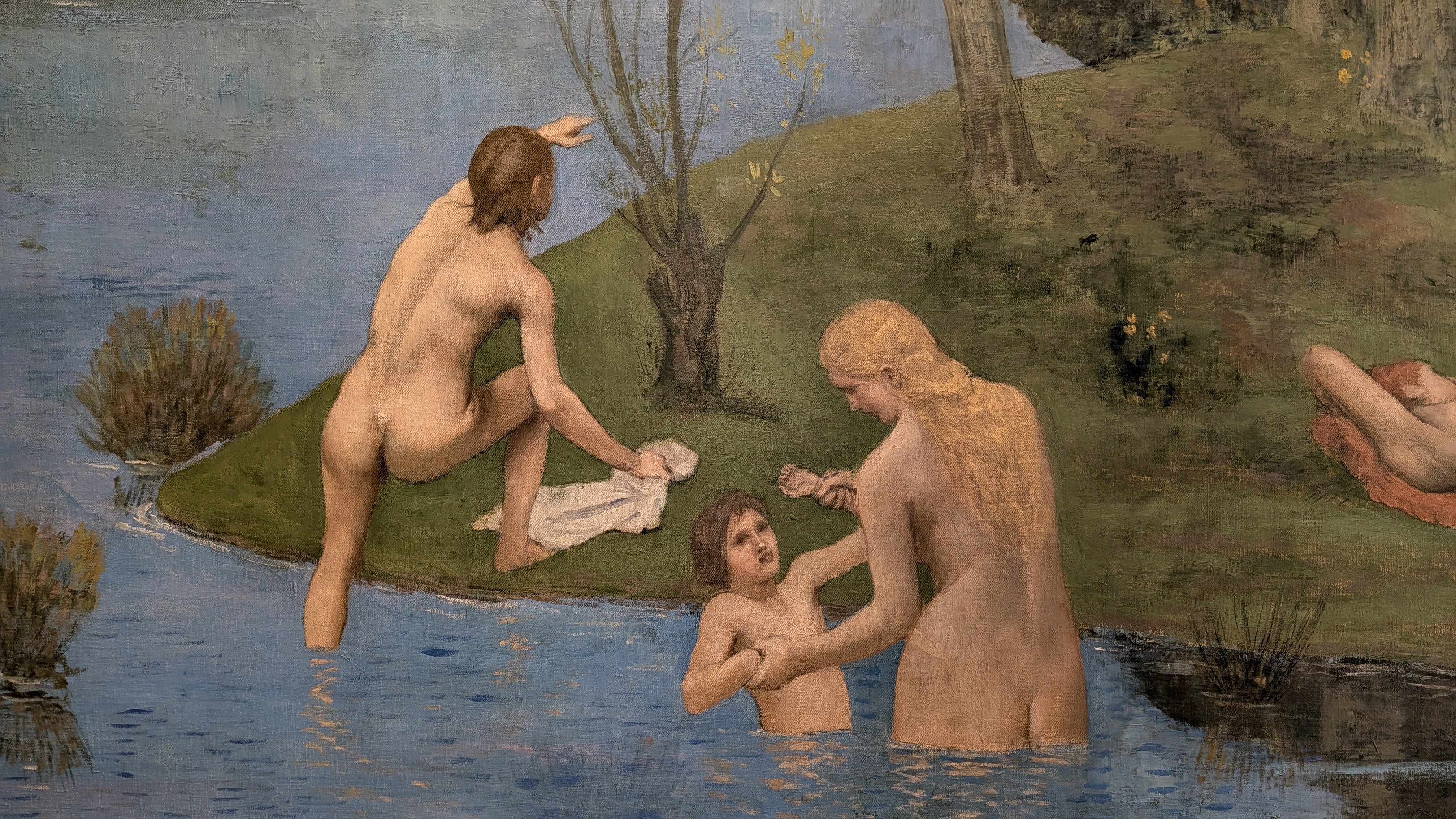 Puvis de Chavannes, Summer (detail), 1891, Cleveland Museum of Art