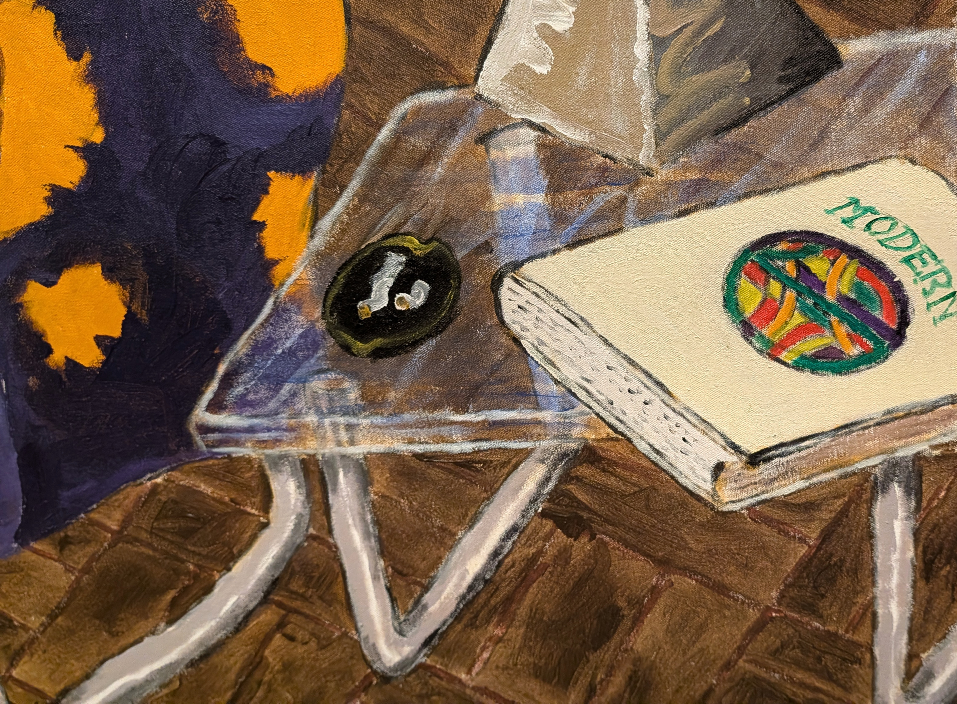 Robert Colescott, The Collector (detail), 1980, Cleveland Museum of Art