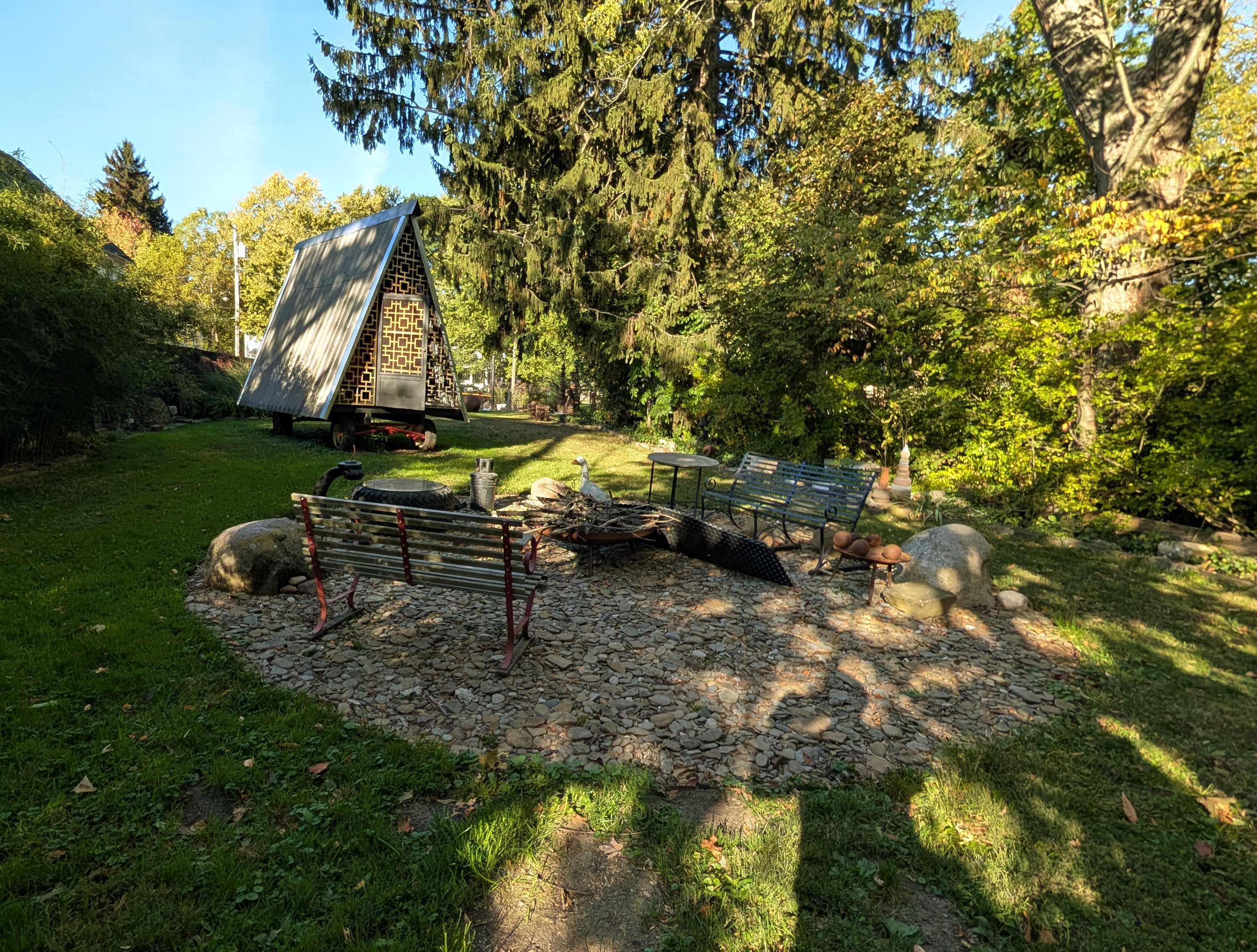 Sculpture garden, Humphrey Industries