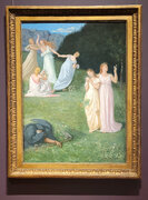 Pierre Puvis de Chavannes, Death and the Maidens, 1872, Clark Art Institute