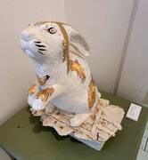 Anne Weber, Portrait of a Japanese Sex Fiend, ceramic, Caldbeck Gallery