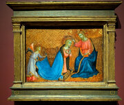 Fra Angelico, Coronation of the Virgin, 1420s, tempera and gold on wood panel, Cleveland Museum of Art