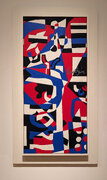 Stuart Davis, Composition Concrete (Study for a Mural), 1957–60, oil on canvas, Cleveland Museum of Art
